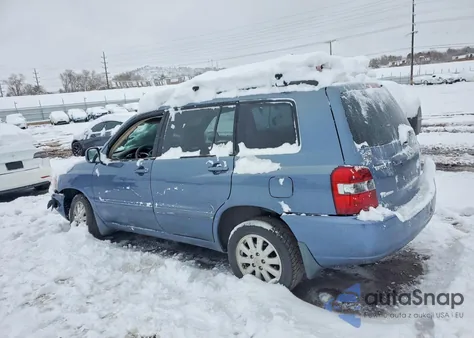2006 Toyota Highlander Limited из США, поврежденный, VIN JTEEP21A760142953